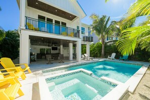 Una piscina climatizada