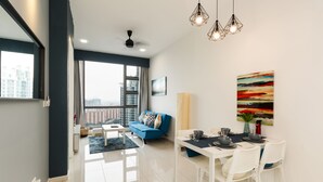 Apartment, 1 Double Bed, Non Smoking | Living area | Flat-screen TV - OYO 455 Home Luxury 1BR Robertson Bukit Bintang (Kuala Lumpur)