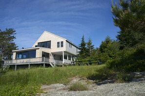 Exterior - PRIVATE OCEANFRONT COMPOUND with spectacular ocean views from nearly every room (Bailey Island)