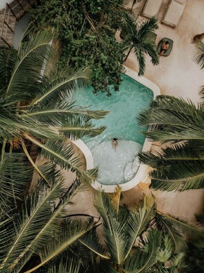 Pool - Zorba Villa 4, Exclusive 3BR Villa on the beach! Sleeps 8. (Tulum)