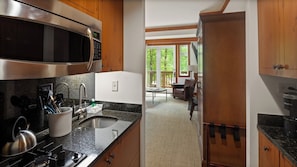 Refrigerador, microondas, parrilla de estufa y lavavajillas