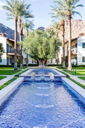 Pool - Enchanting Townhome Touching Santa Rosa Mountains (La Quinta)
