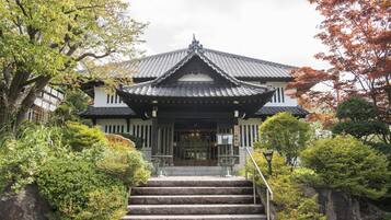 Majoituspaikan julkisivu