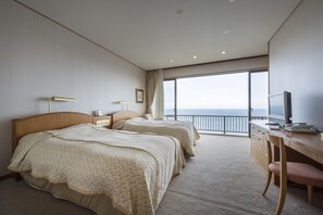 Special Japanese-Western room in the New Building | Free minibar, in-room safe, free WiFi, bed sheets - Ginrinsou (Otaru)