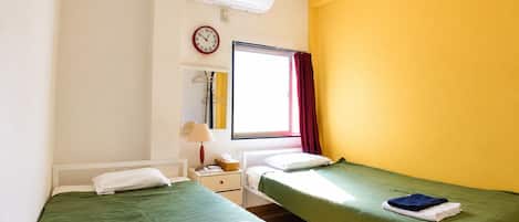 Twin-Bed Room, free breakfast private rooms, Non Smoking | WiFi (free), bed sheets