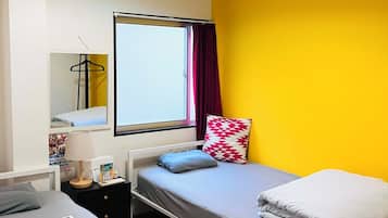 Twin-Bed Room, free breakfast private rooms, Non Smoking | Free WiFi, bed sheets