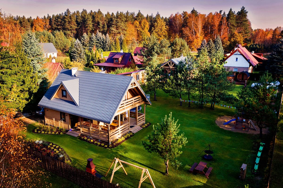 Chalet Deluxe, 3 camere da letto, vista giardino | Con stile personalizzato, tende oscuranti, insonorizzazione