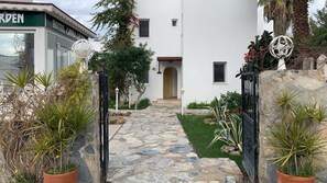 Voorkant van accommodatie