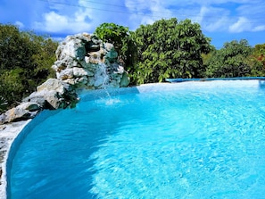 Outdoor pool - Ocean Views, Private Pool, and Lush Botanical Garden  (Governor's Harbour)