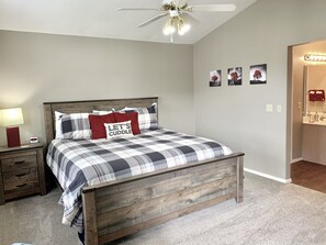 2 habitaciones, tabla de planchar con plancha, cuna de viaje y wifi 