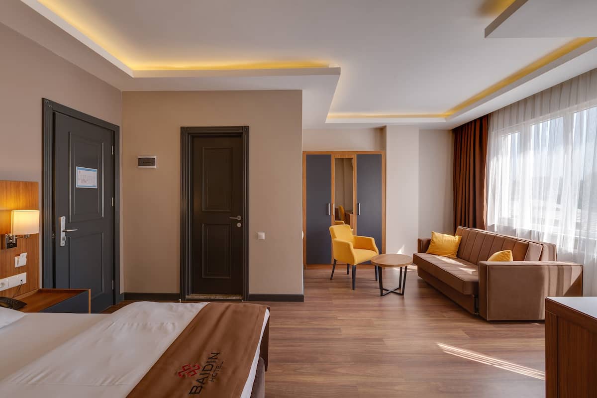 Kamar Superior, 1 Tempat Tidur King, Bebas Asap Rokok, pemandangan kota | Minibar, meja kerja, setrika/meja setrika, dan Wi-Fi gratis