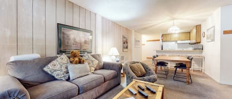 Chimenea y reproductor de DVD