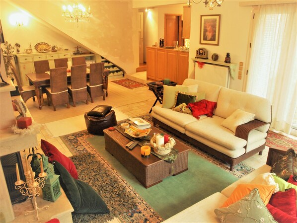 Villa | Living area | TV