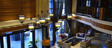 Sitzecke in der Lobby