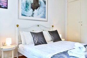 Appartamento, 1 camera da letto | 1 camera, una scrivania, Wi-Fi gratuito, lenzuola