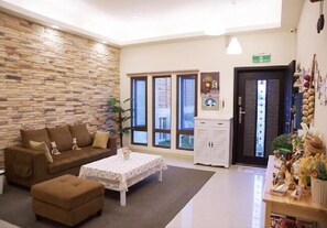 Lobby sitting area