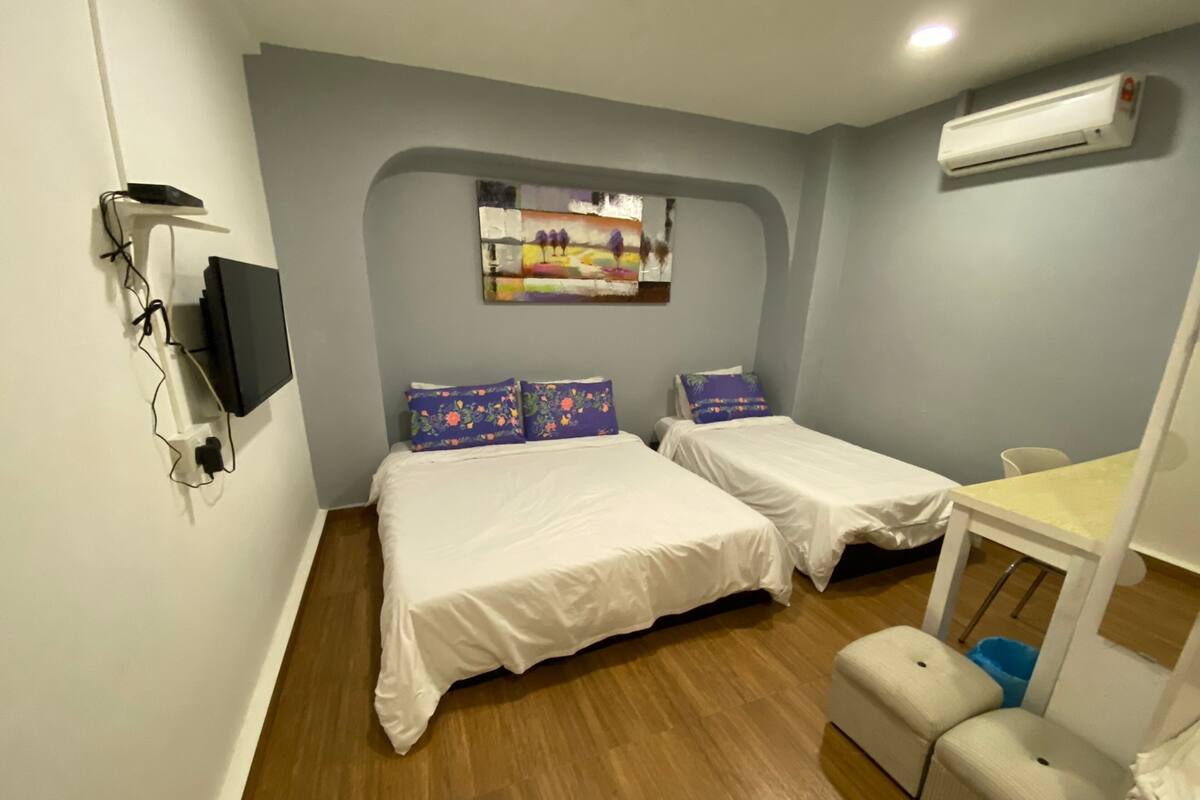 Soundproofing, iron/ironing board, free WiFi