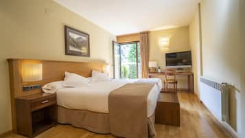 Coffres-forts dans les chambres, bureau, rideaux occultants