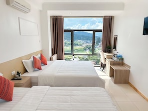 Panoramic Triple Room | In-room safe, desk, soundproofing, iron/ironing board