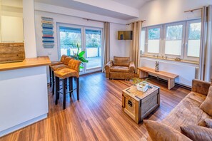 Suite studio Confort, 1 lit double, cuisinette | Coffre-fort, système d’insonorisation, literie fournie