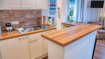 Comfort-Studiosuite, 1 Doppelbett, Kochnische | Zimmersafe, schallisolierte Zimmer