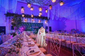 Indoor wedding