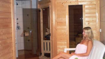 Sauna, steam room