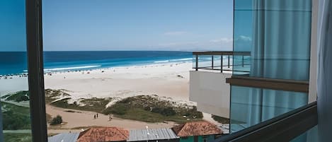 Cobertura Vista Mar (Capacidade para 8 pessoas) | 1 bilik tidur, peralatan tempat tidur premium