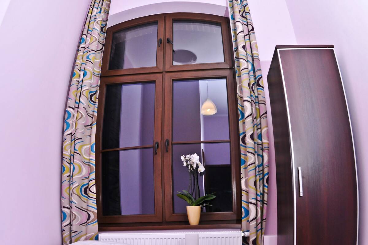 Habitación individual Confort, 1 cama individual | Tabla de planchar con plancha, wifi gratis y ropa de cama