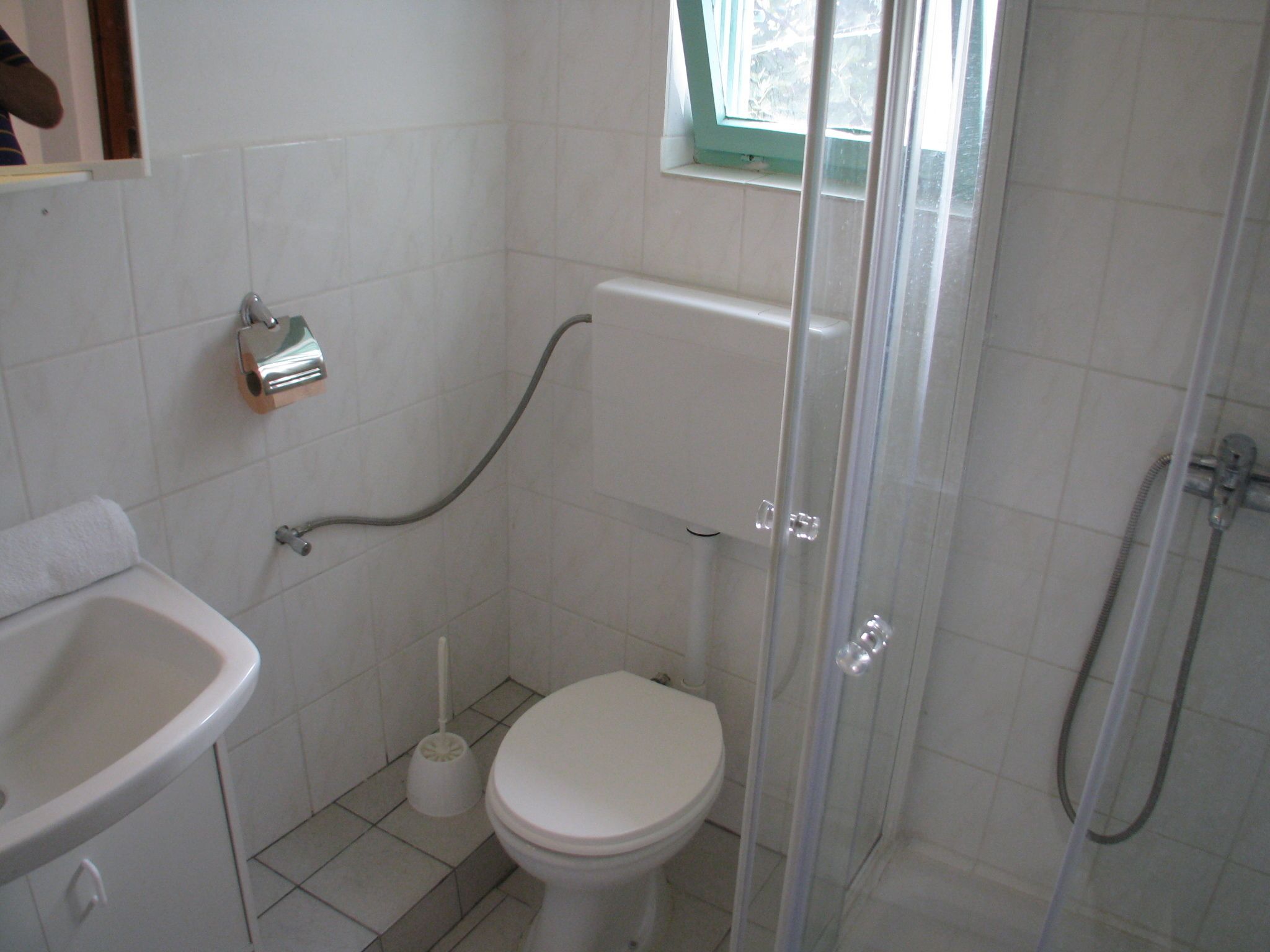 Apartment, Balcony | Bilik Mandi | Pancuran mandi, pengering rambut, tuala disediakan 