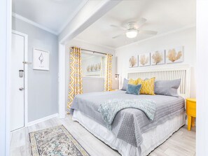 1 bedroom, iron/ironing board, Internet, bed sheets
