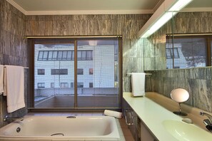 Departamento Confort, para no fumadores, vista al océano | Baño | Toallas 