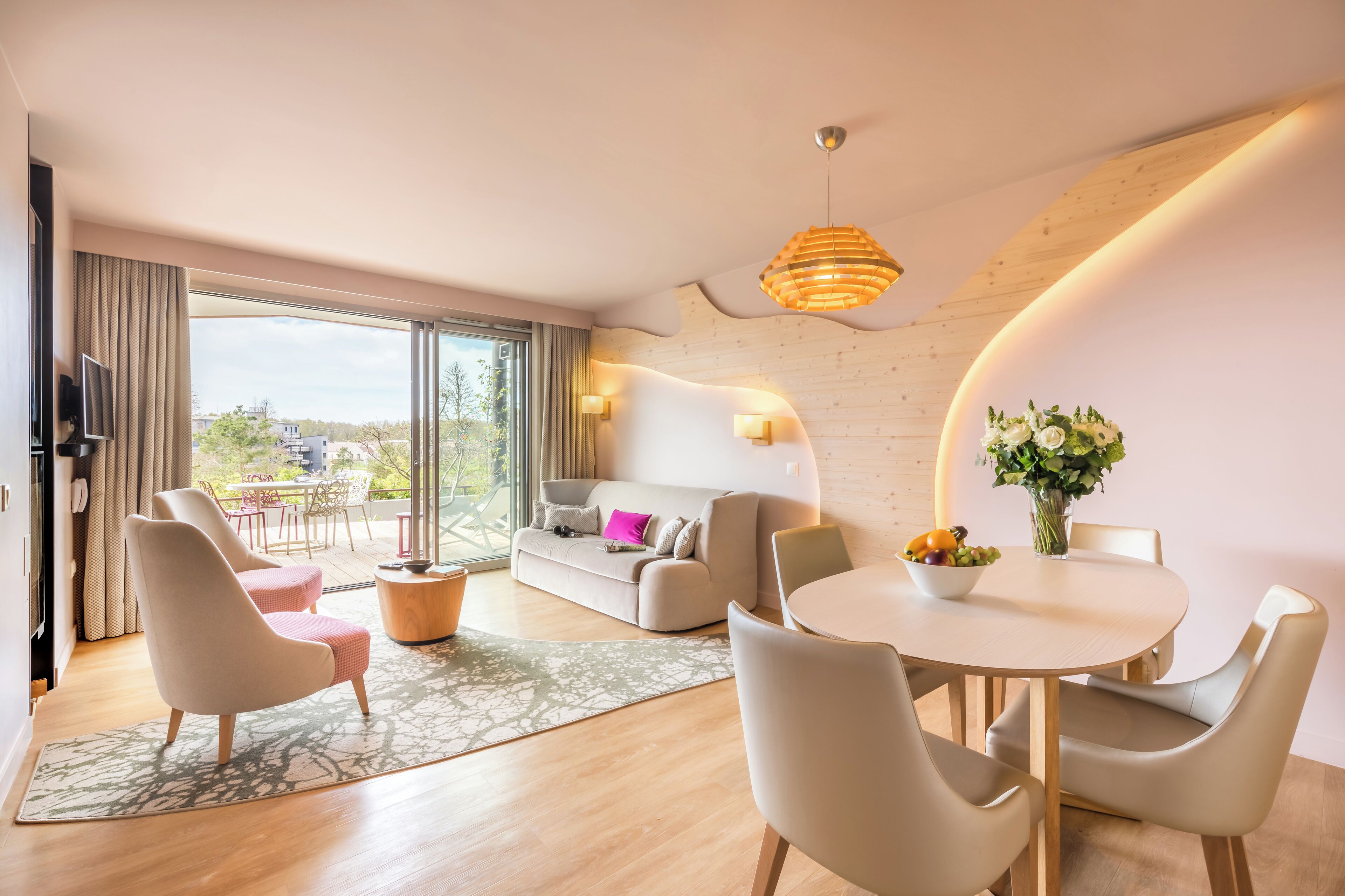 Área de sala de estar