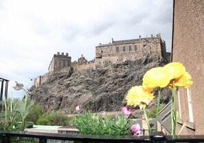 Blick von der Unterkunft