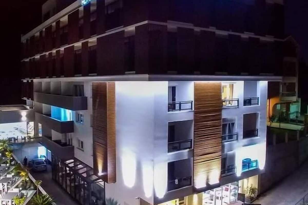 front of property – evening/night