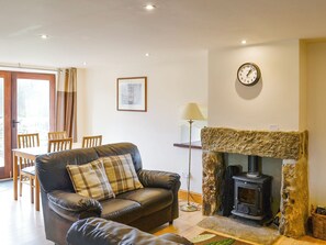 Fireplace - Ground Floor: 
Open plan living space. (Hebden, near Grassington)
