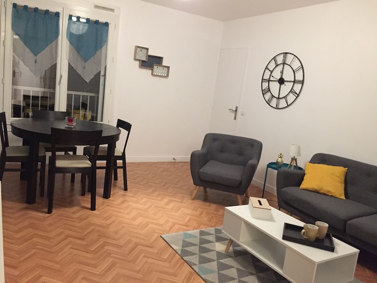 Grand Parc Apartment - 65m2 - 2 Schlafzimmer - Châteauroux