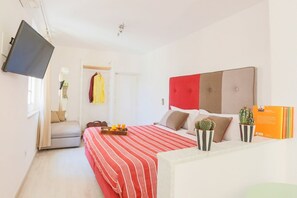1 bedroom, iron/ironing board, travel crib, free WiFi
