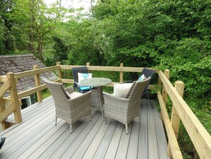 Outdoor dining - 2 bedroom accommodation in Penallt, Monmouthshire (Penallt, Monmouthshire)