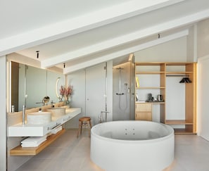 Suite, vue mer | Salle de bain