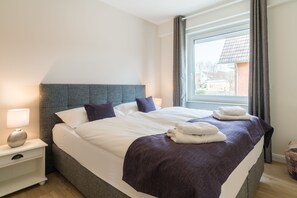 Appartement, rez-de-chaussée | Literie de qualité supérieure, décoration personnalisée