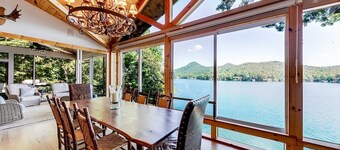 • Bara en kort bilresa från Atlanta, Knot Done ligger på orörda Lake Burton i norra Georg