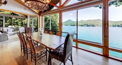 Knot Done | Luxurious Lakefront Lodge