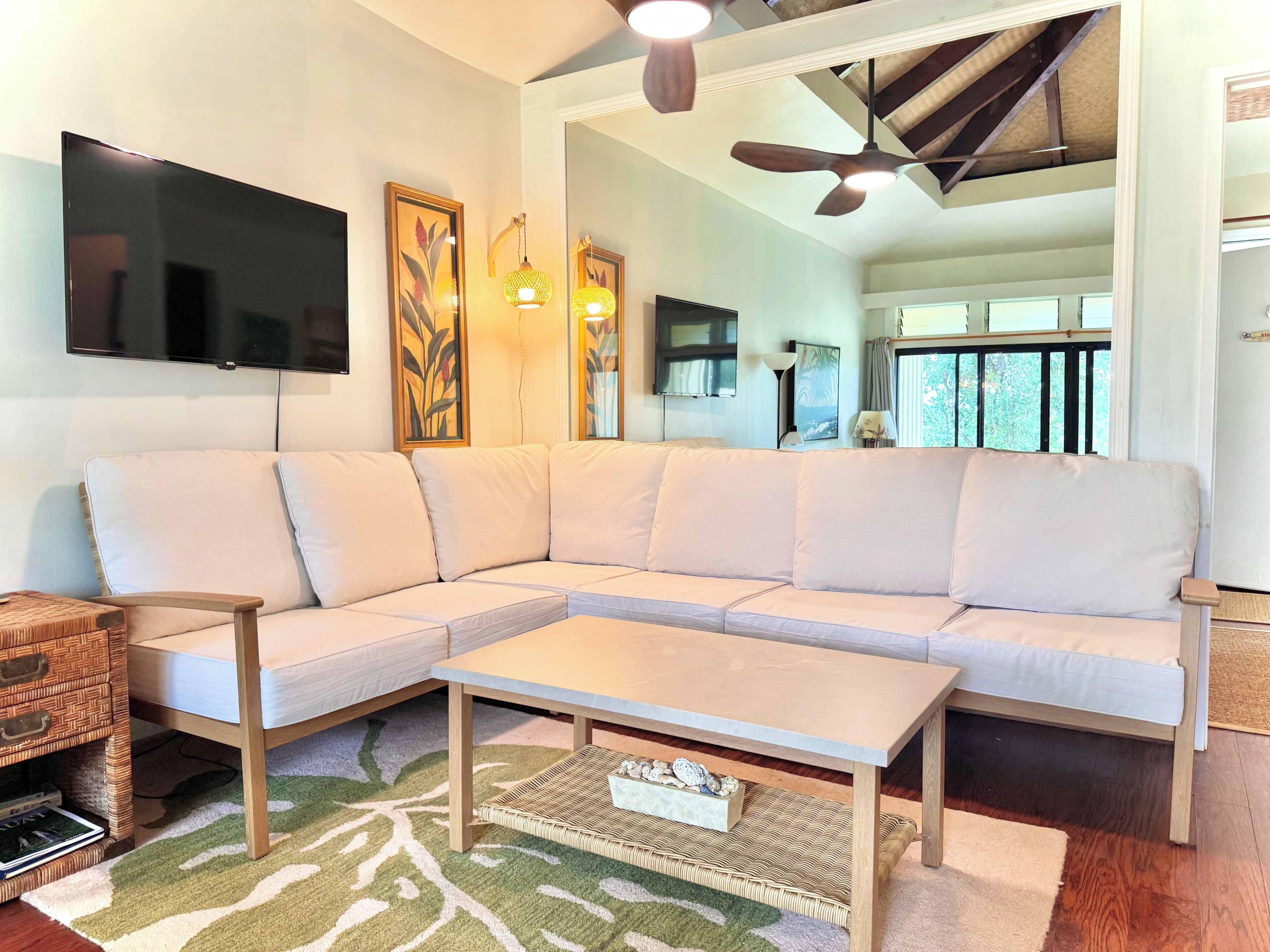 Smart TV, Netflix, books, streaming services