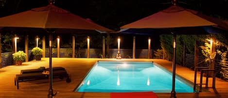 Piscine chauffée