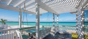 Private Villa Suspended Above Pink-Sand Caribbean Beach, Htd Pool and Hot Tub