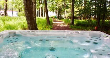 Luxus-Ski-Chalet am See mit ganzjährigem Whirlpool in der Nähe von Camelback
