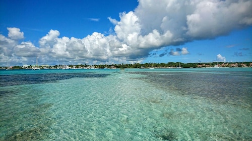 VILLA BLUE MANGO: A 150 M DE LA PLAGE ET DU LAGON