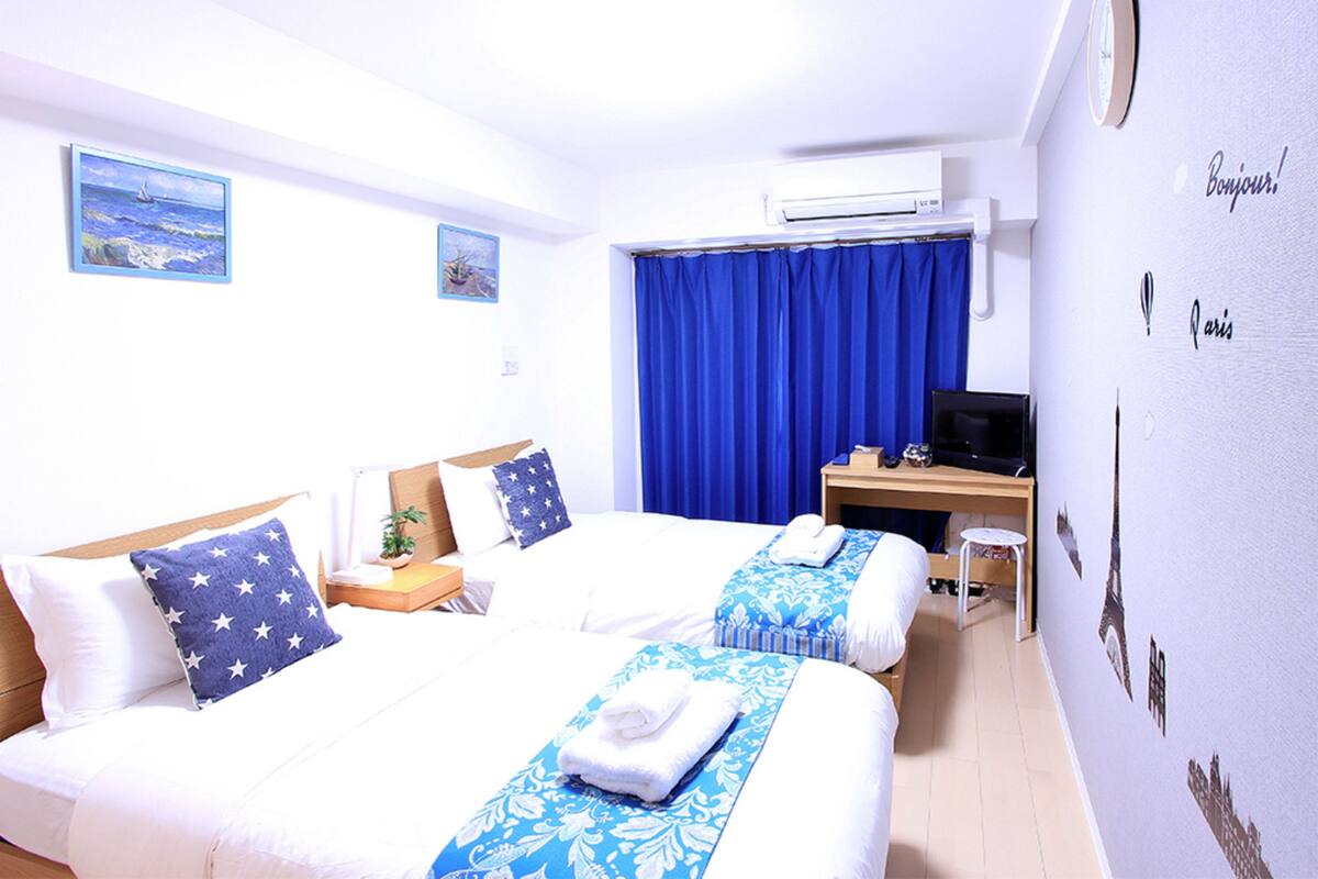 Comfort Twin Room, 2 Single Beds, Non Smoking | Premium bedding, desk, blackout curtains, free WiFi