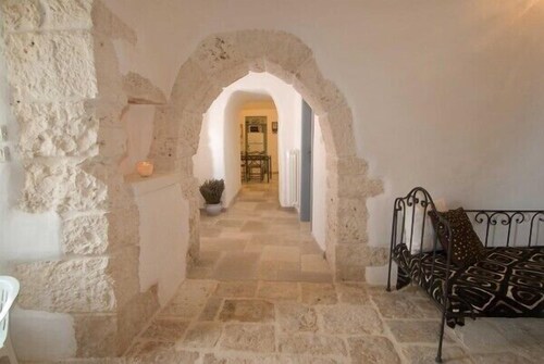 Charming and romantic XIX century stone trulli with pool